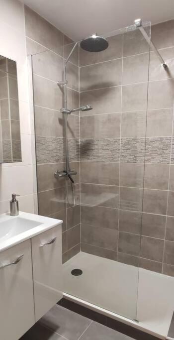 サン・テティエンヌLogement 5 Personnes Proche Cv Et Parking Priveアパートメント エクステリア 写真